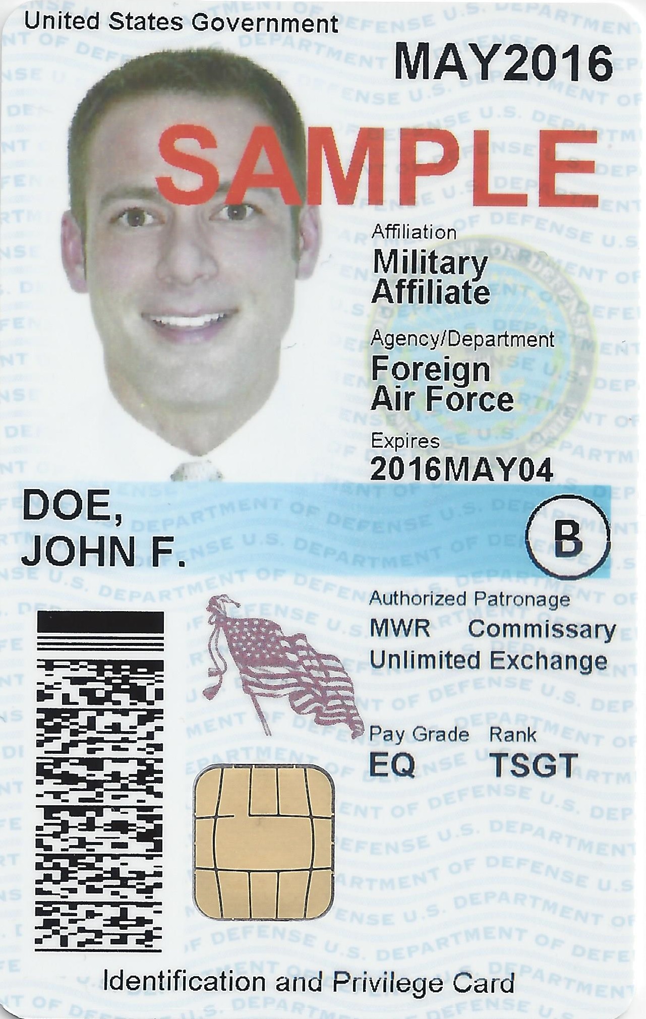 DoD CAC Card
