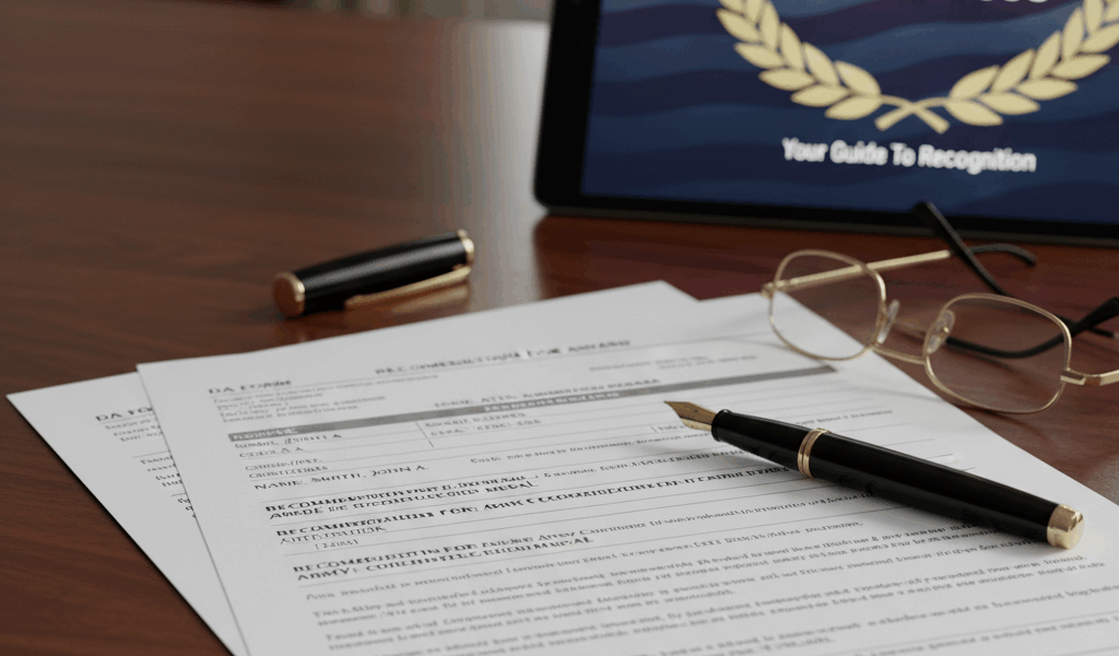 DA Form 638 Award Recommendation Guide