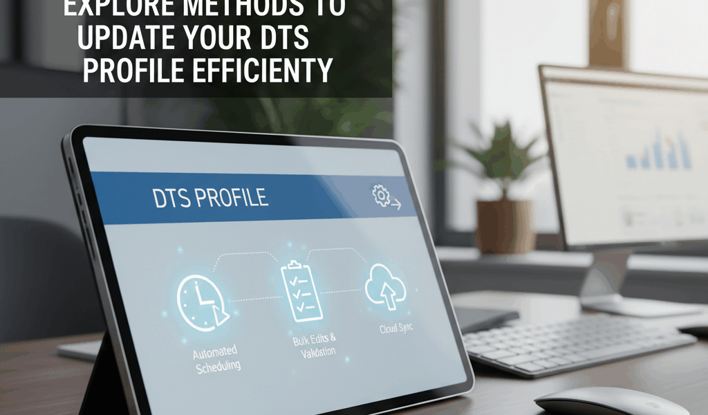 How to Update Your DTS Profile