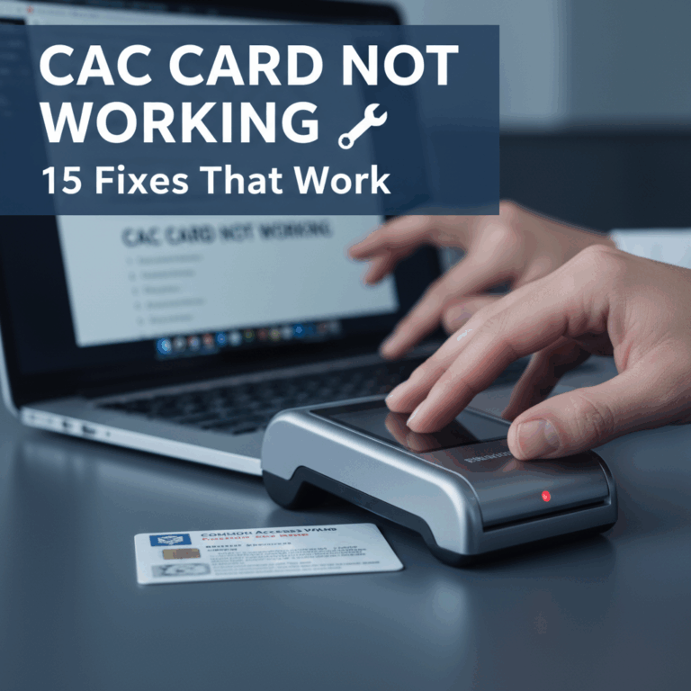 CAC Readers.com - Setup DoD CAC Readers for Home Use