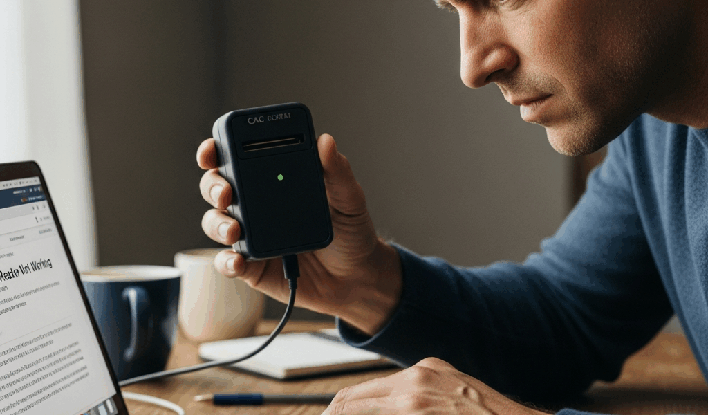 Professional photograph related to: CAC Reader Not Working on Mac? Fix It in 5 Minutes. High quality