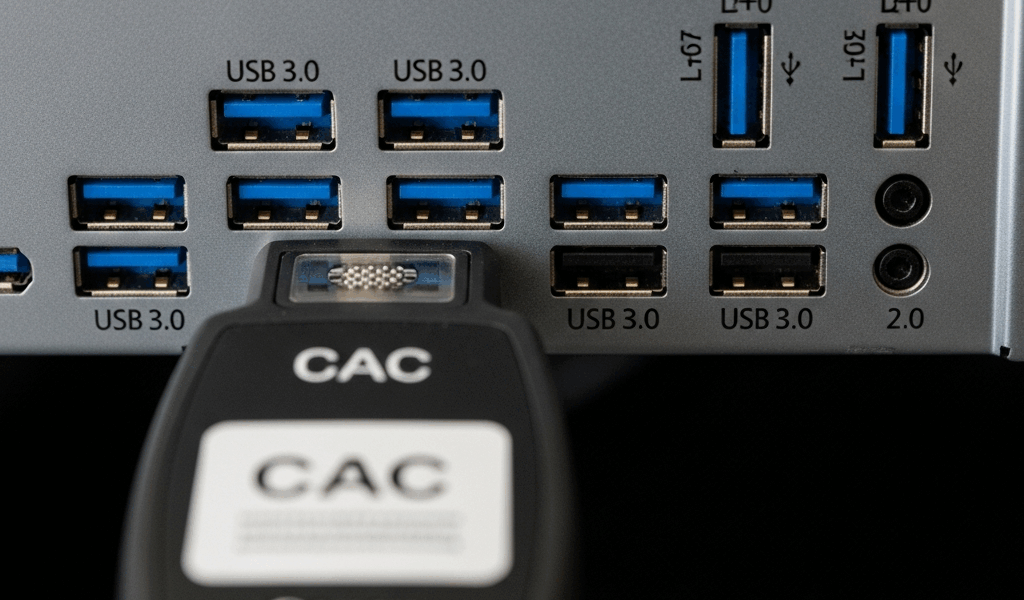 CAC Reader Not Recognized Windows 11 USB Port