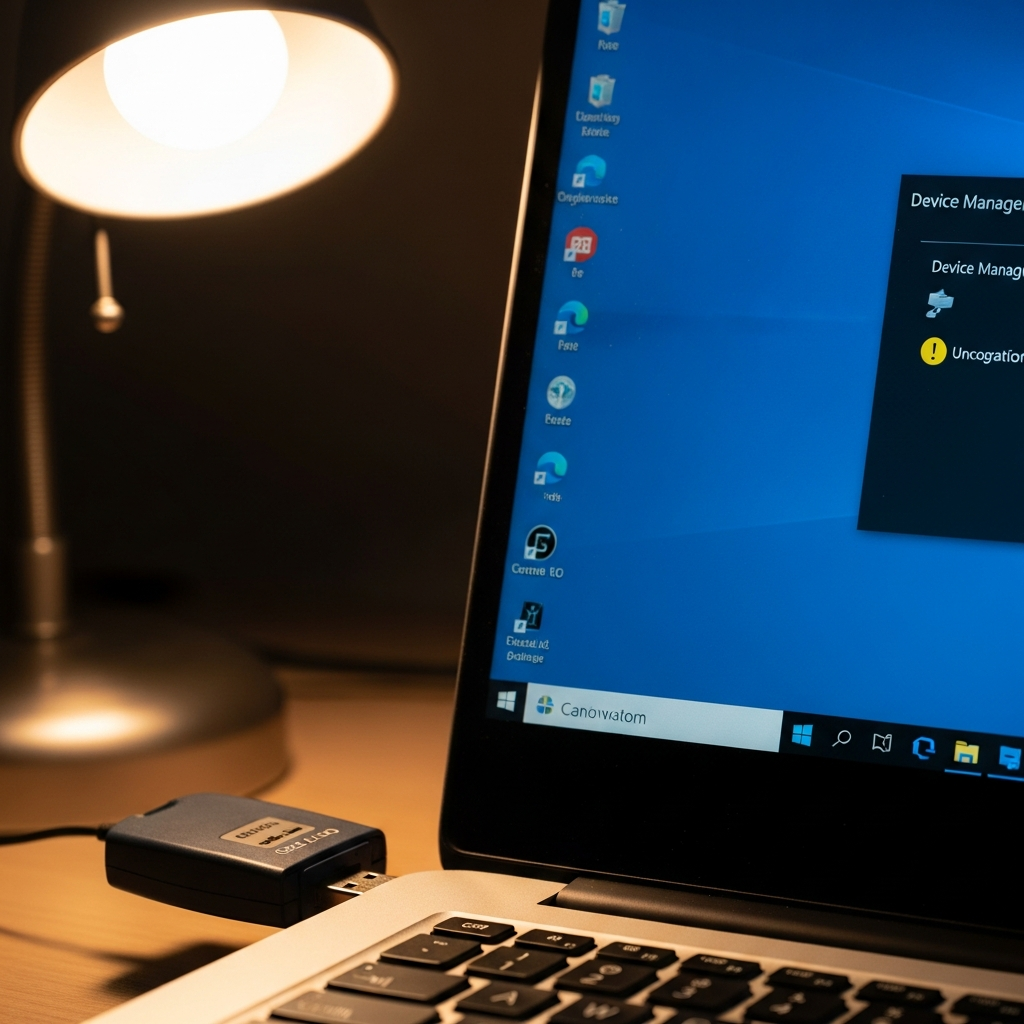 CAC Reader USB Port Not Recognized on Windows 10